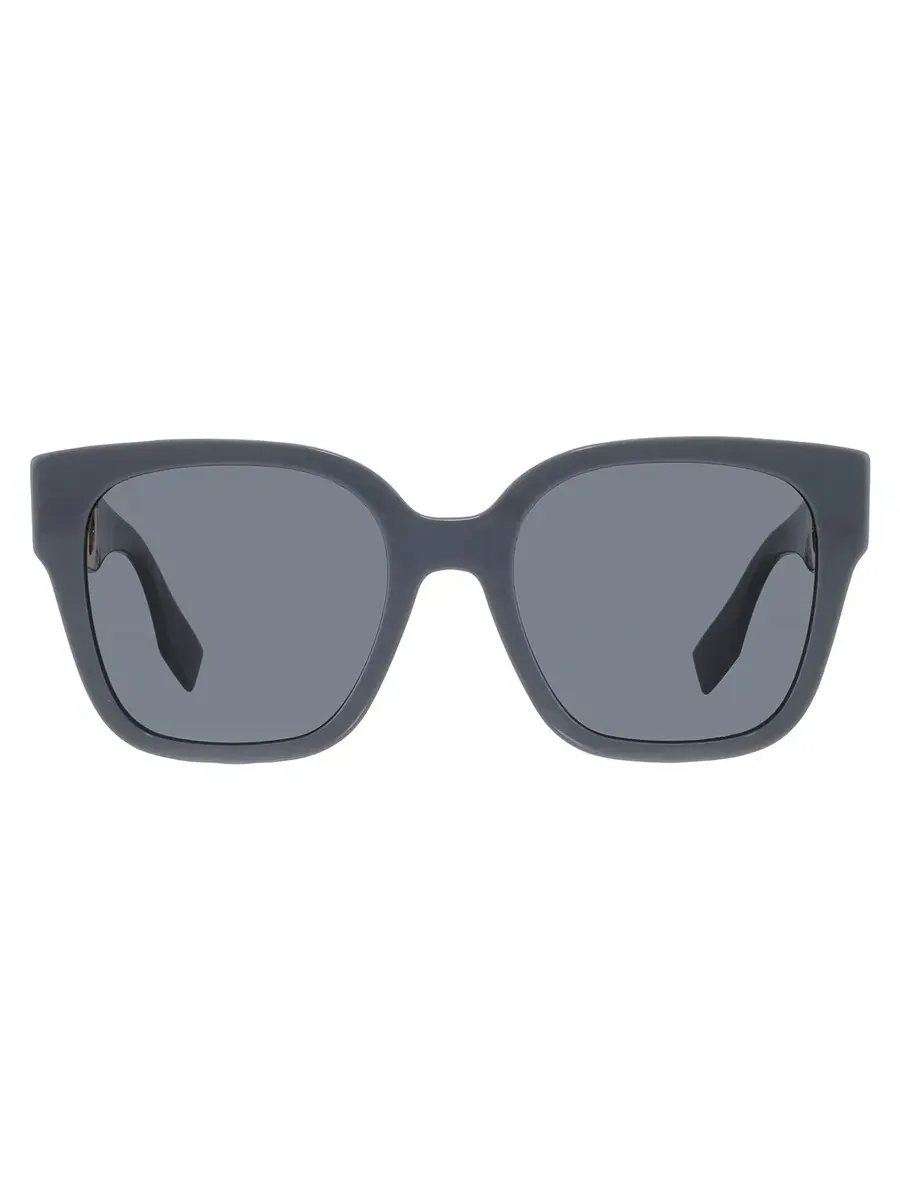 Женские солнцезащитные очки Fendi Grey Square FE40063I 20A 54 — серый