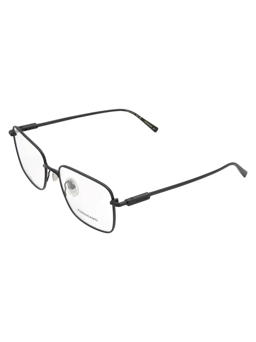 Мужские очки Ferragamo Demo Square SF2231 002 53 — изображение 4 из 4, черный