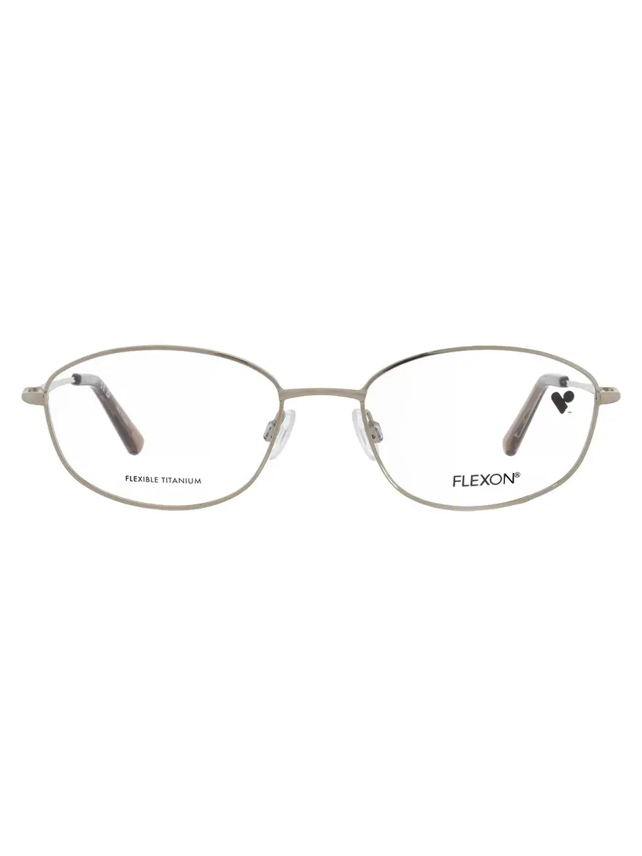 Очки для женщин Flexon Demo Oval FLEXON W3039 710 53 — золотистый