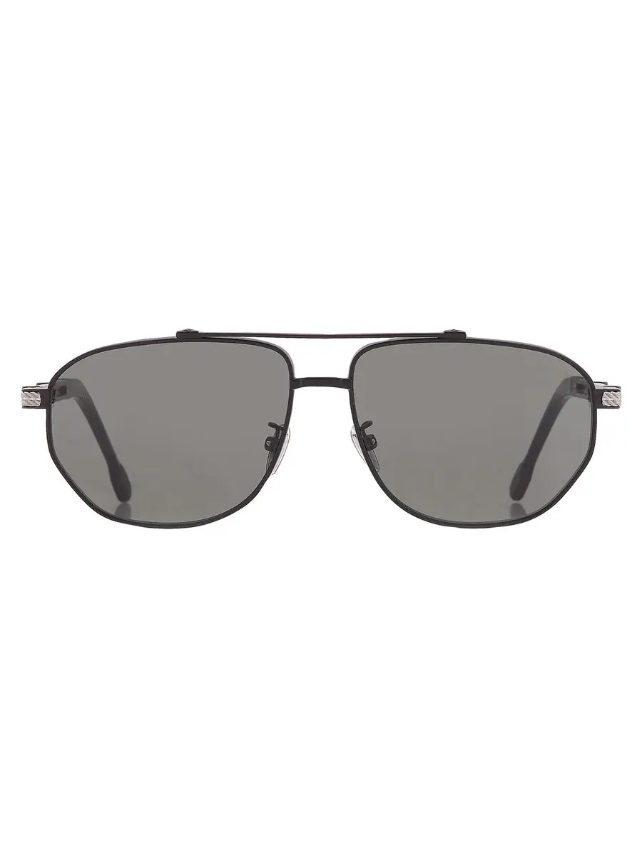 Мужские солнцезащитные очки Fred Green Pilot FG40036U 02N 60 — черный