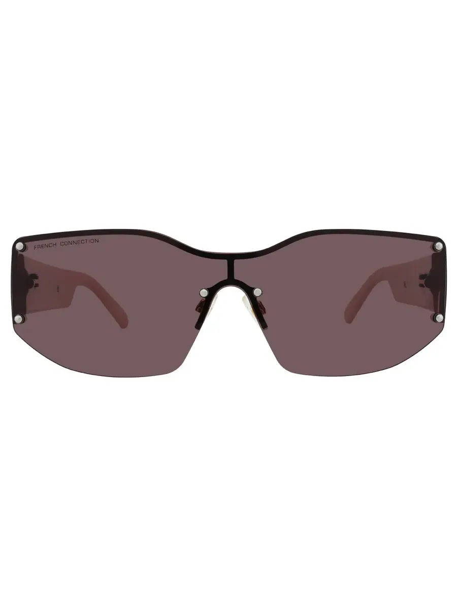 Женские солнцезащитные очки French Connection FC 25 77 GLD Smoke Geometric 10269923.LTS GLD — золотистый
