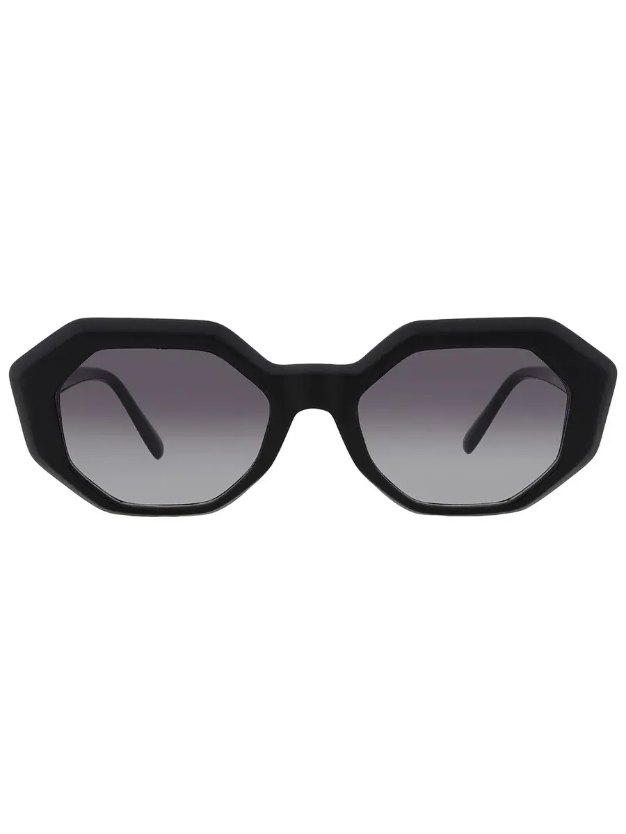 Солнцезащитные очки женские Frye 39419FCO001 Smoke Geometric 10260402.COM BLKSMK — изображение 1 из 4, черный
