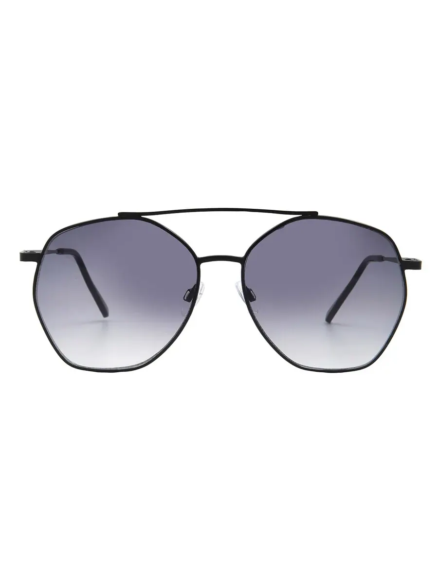 Очки солнцезащитные для женщин Frye 44572FCO001 Smoke Pilot 10260409.COM BLKSMK — изображение 1 из 4, черный