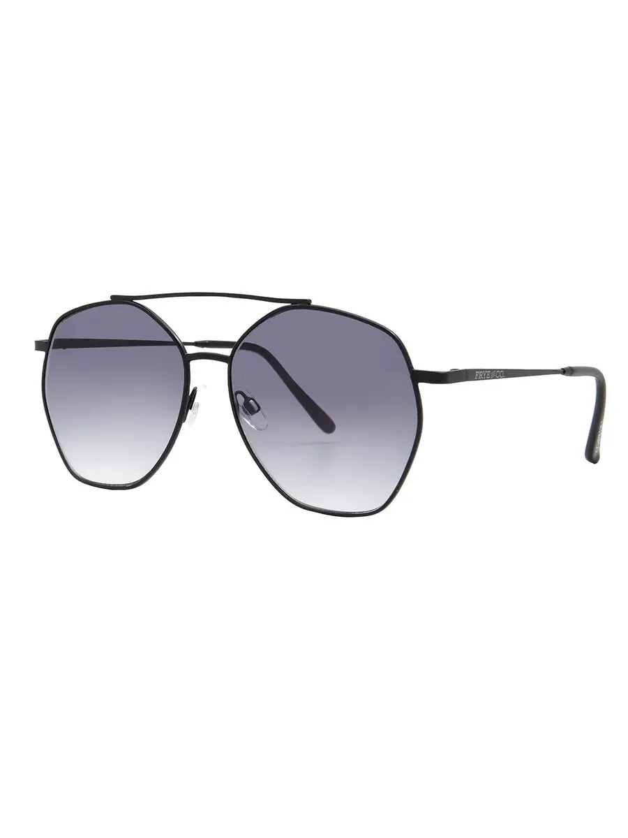 Очки солнцезащитные для женщин Frye 44572FCO001 Smoke Pilot 10260409.COM BLKSMK — изображение 2 из 4, черный