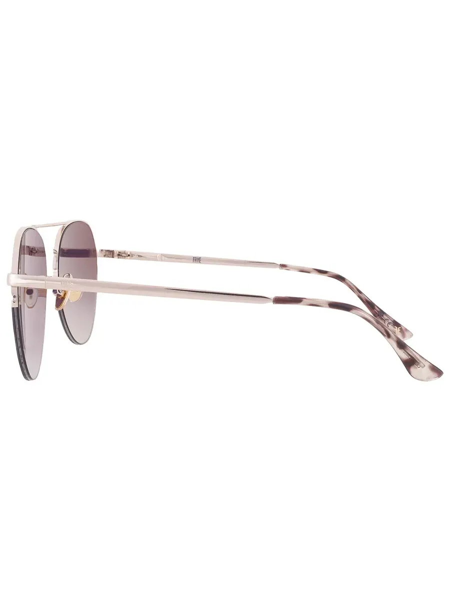 Солнцезащитные очки Frye 54395FRY714 Smoke Pilot унисекс 10262153.FRY GLD/SMK — изображение 4 из 4, золото