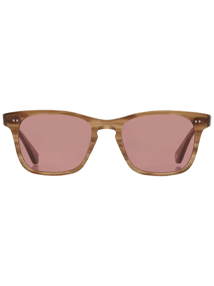 Солнцезащитные очки Garrett Leight TORREY SUN Lilac Square 2148 PAT/LI 51