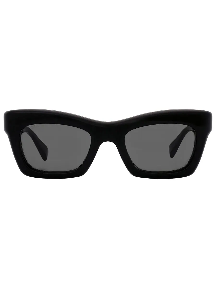 Женские солнцезащитные очки Gucci Grey Square GG1773S 001 50 — изображение 1 из 6, серый