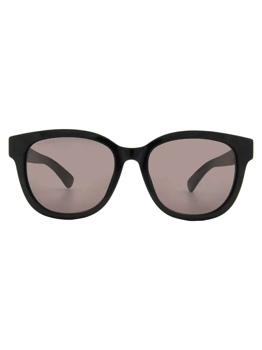Мужские солнцезащитные очки Gucci Grey Square GG1797SK 001 55 — изображение 1 из 5, черный
