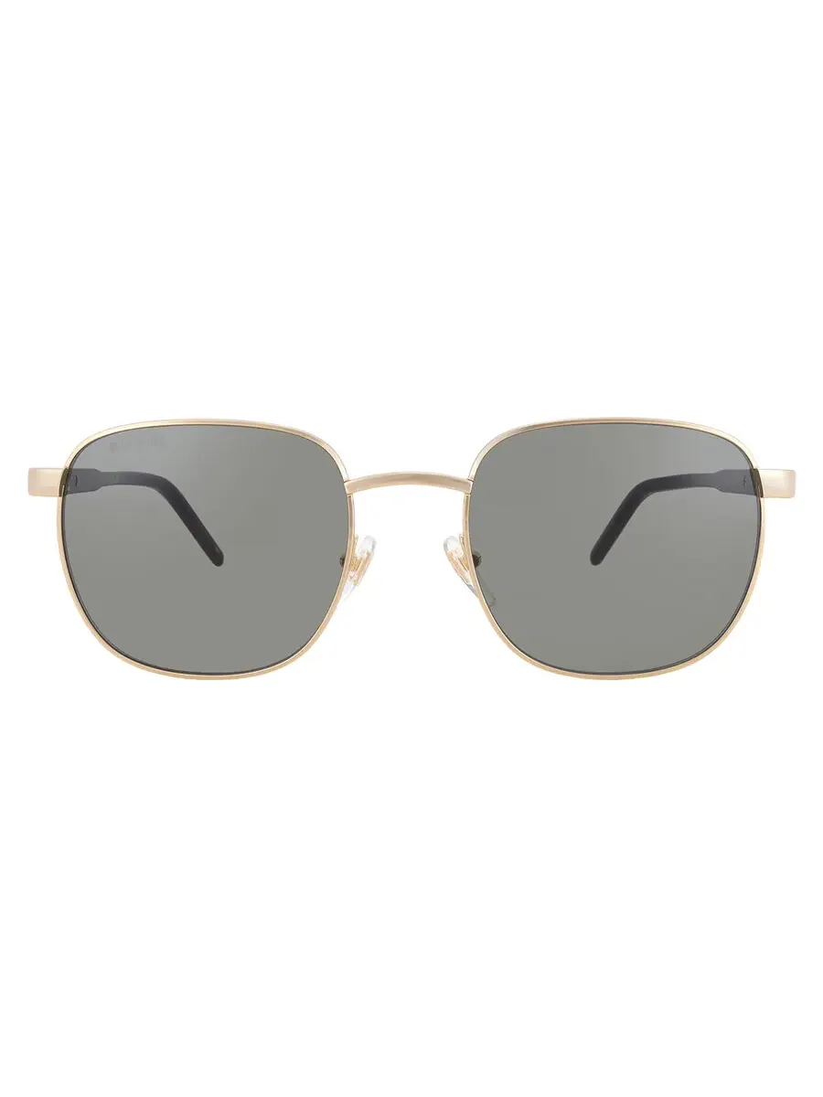 Мужские солнцезащитные очки Gucci Grey Square GG1799S 001 54 — изображение 1 из 5, золото