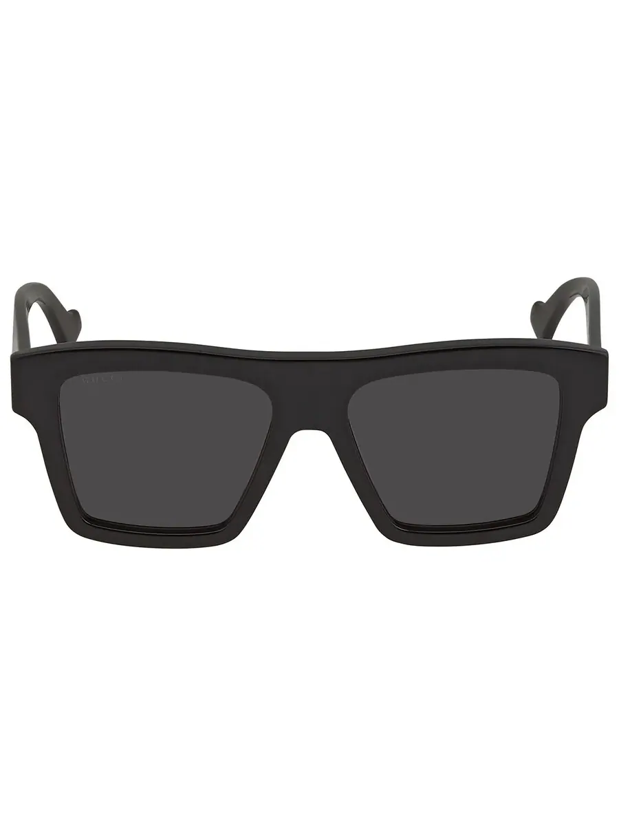 Солнцезащитные очки для мужчин Gucci Solid Grey Square GG0962S 005 55 — 1