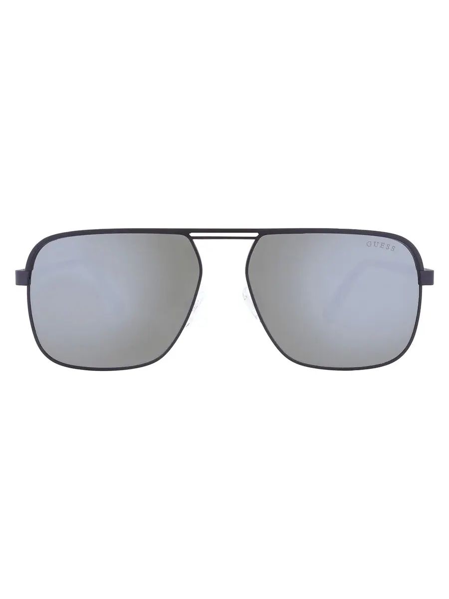 Очки солнцезащитные мужские Guess Green Mirror Navigator GU6939 02Q 58