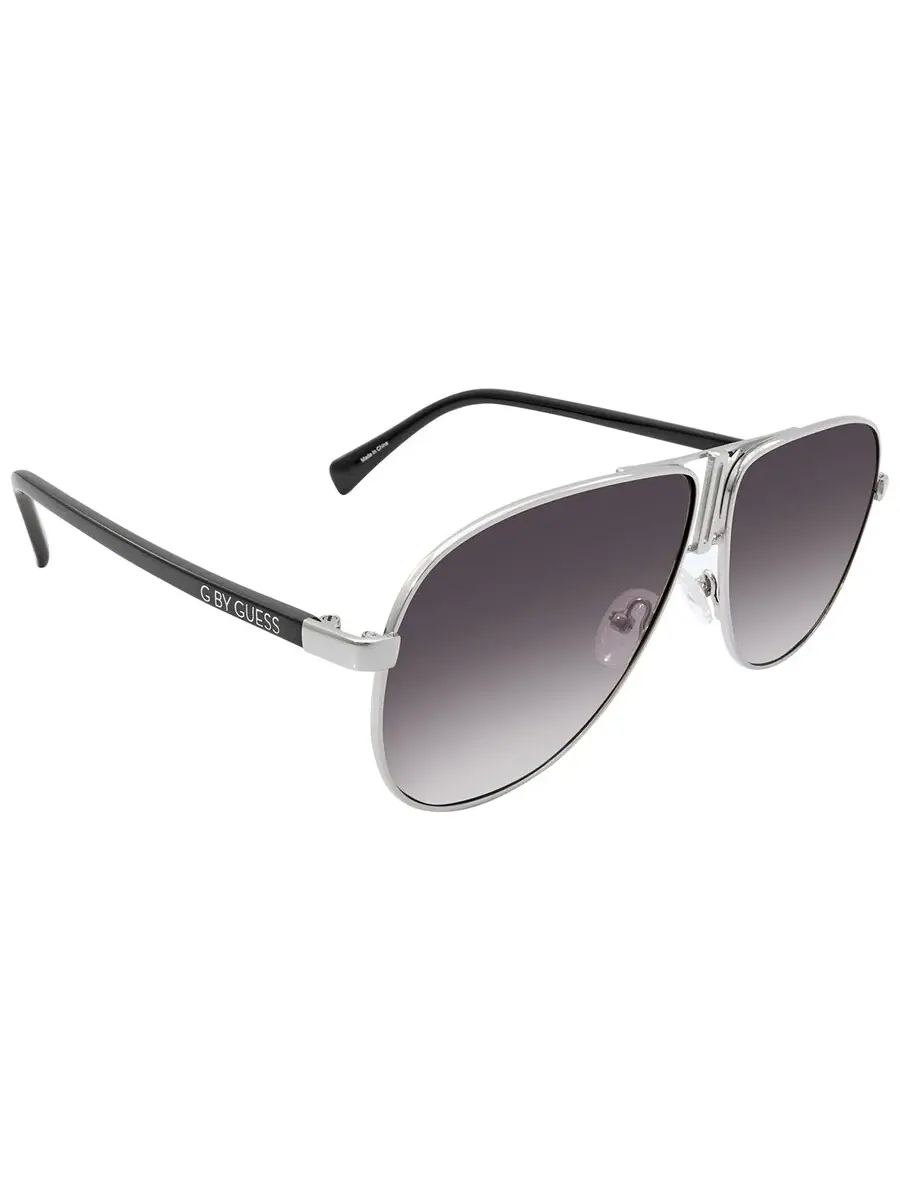 Солнцезащитные очки Guess Grey Gradient Pilot унисекс GG2148 10B 61 — изображение 2 из 3, серый