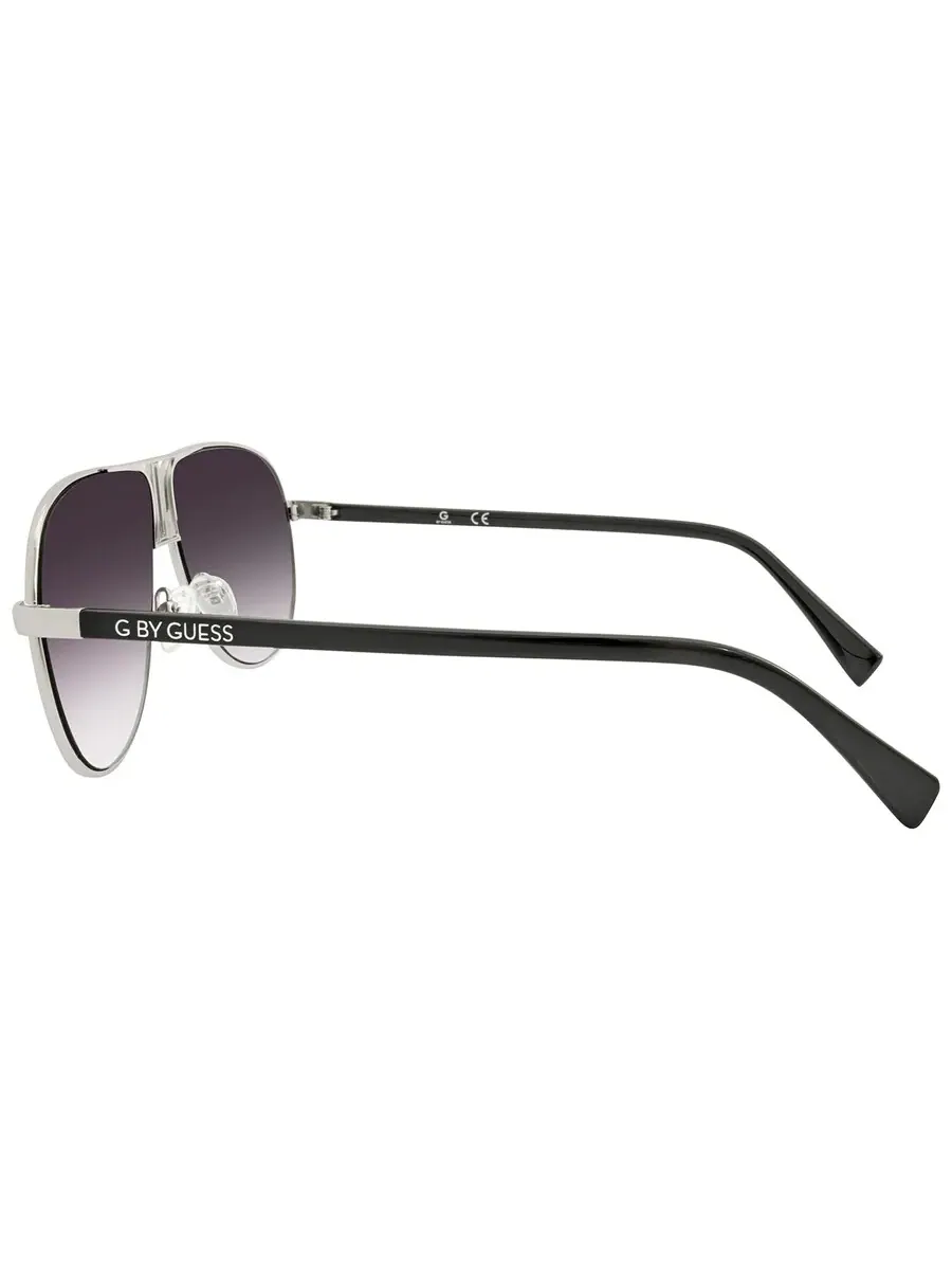 Солнцезащитные очки Guess Grey Gradient Pilot унисекс GG2148 10B 61 — изображение 3 из 3, серый