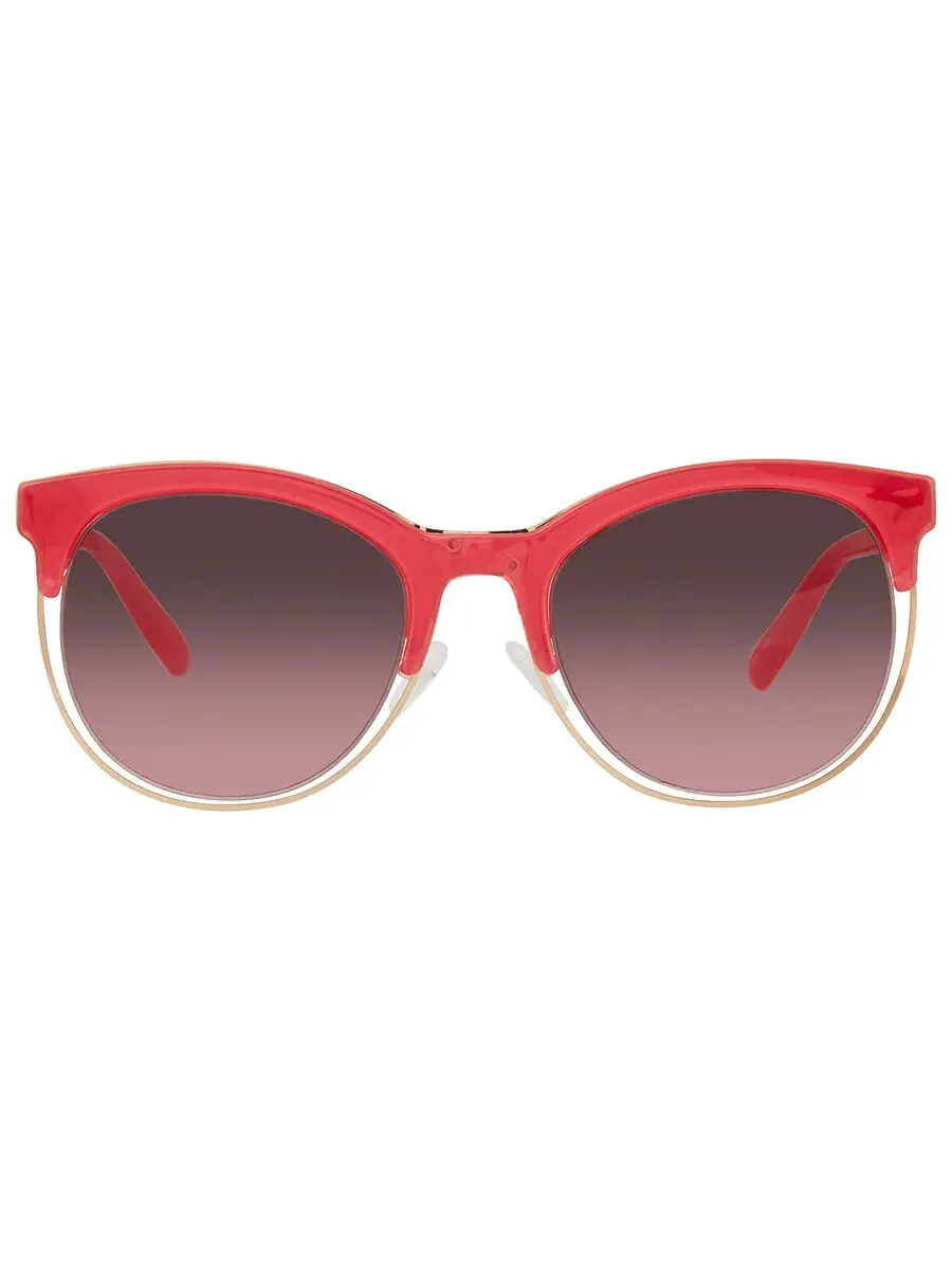 Очки солнцезащитные женские Guess розовые квадратные GG1159 75F — изображение 1 из 3, коричневый