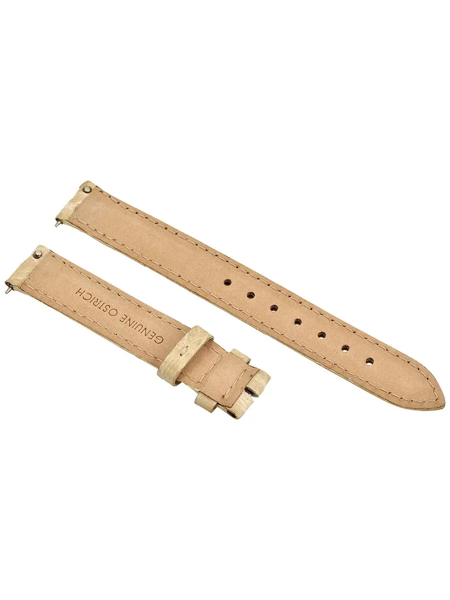 Ремешок Hadley Roma Ivory из кожи страуса 14 мм — изображение 2 из 2, слоновая кость