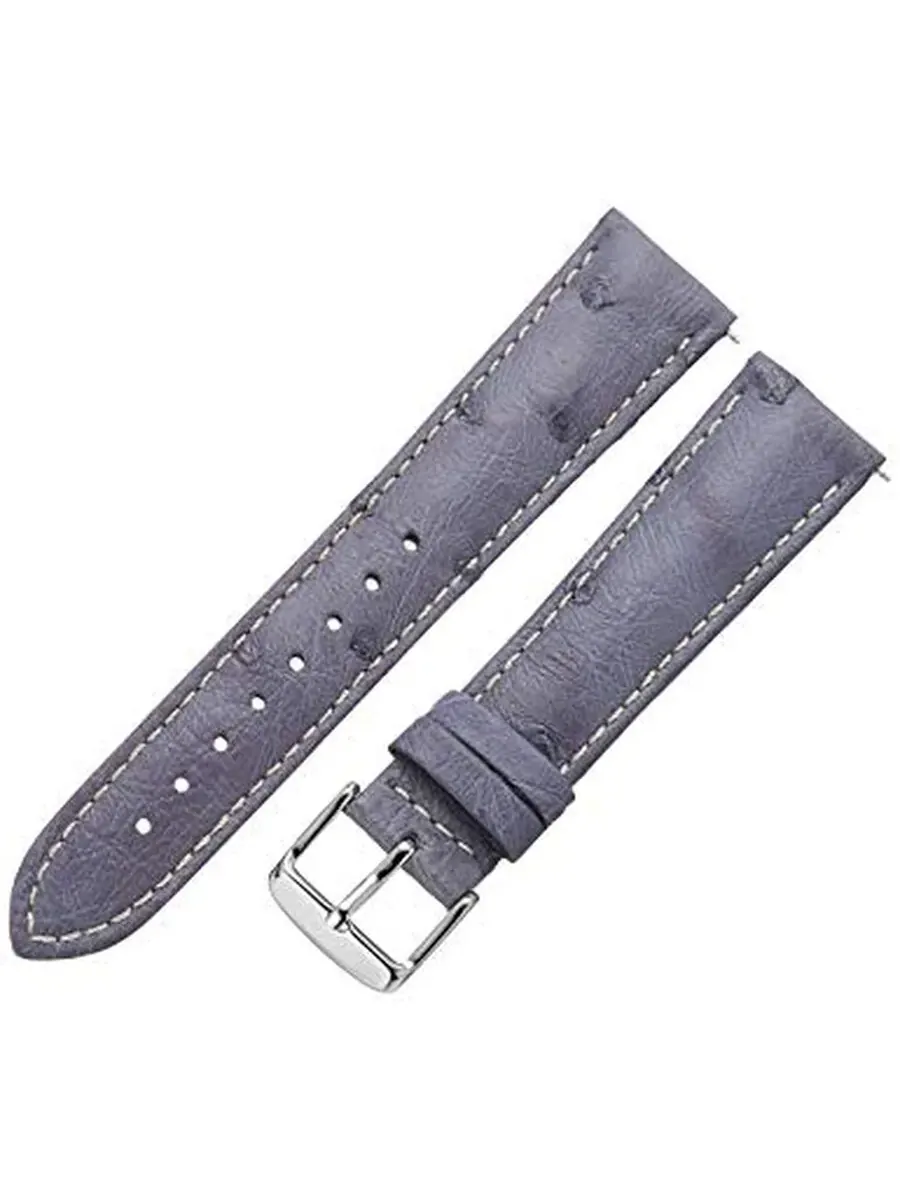 Ремешок для часов Hadley Roma Unisex из кожи 21 мм 21OS23C-GRAY — изображение 1 из 3, фиолетовый