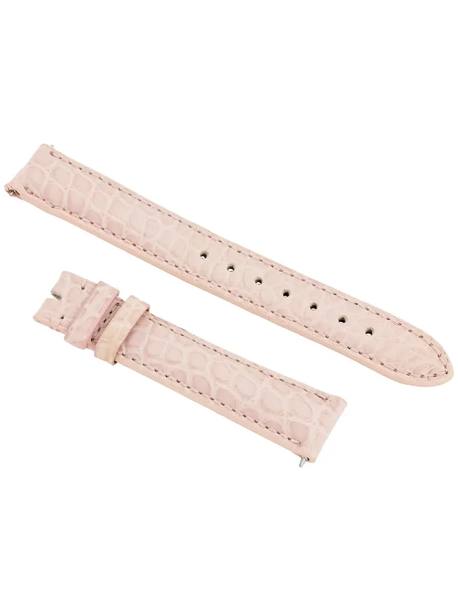 Ремешок Hadley Roma Pink 16 мм из кожи аллигатора — изображение 1 из 2, розовый