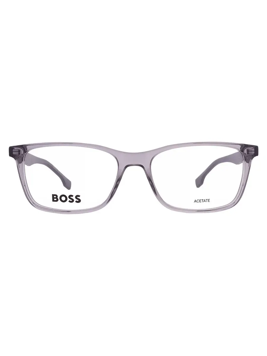 Мужские очки Hugo Boss Demo прямоугольной формы BOSS 1581 0KB7 55 — серый