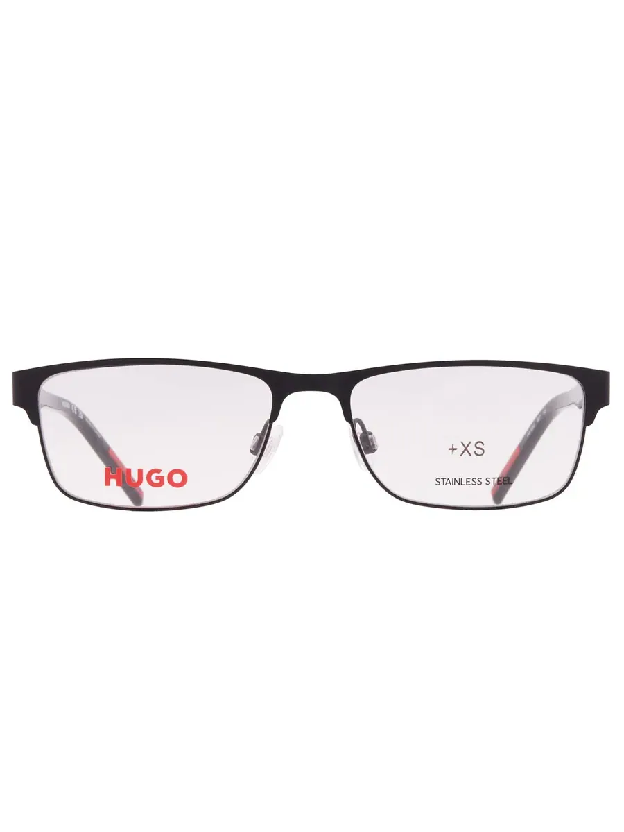Мужские очки Hugo Boss Demo Rectangular HG1263 0807 55 — изображение 1 из 5, черный