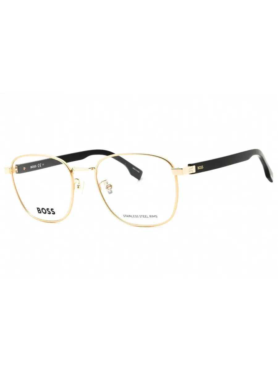 Мужские очки Hugo Boss Demo Square BOSS 1409/F 0J5G 55 — изображение 1 из 1, золото