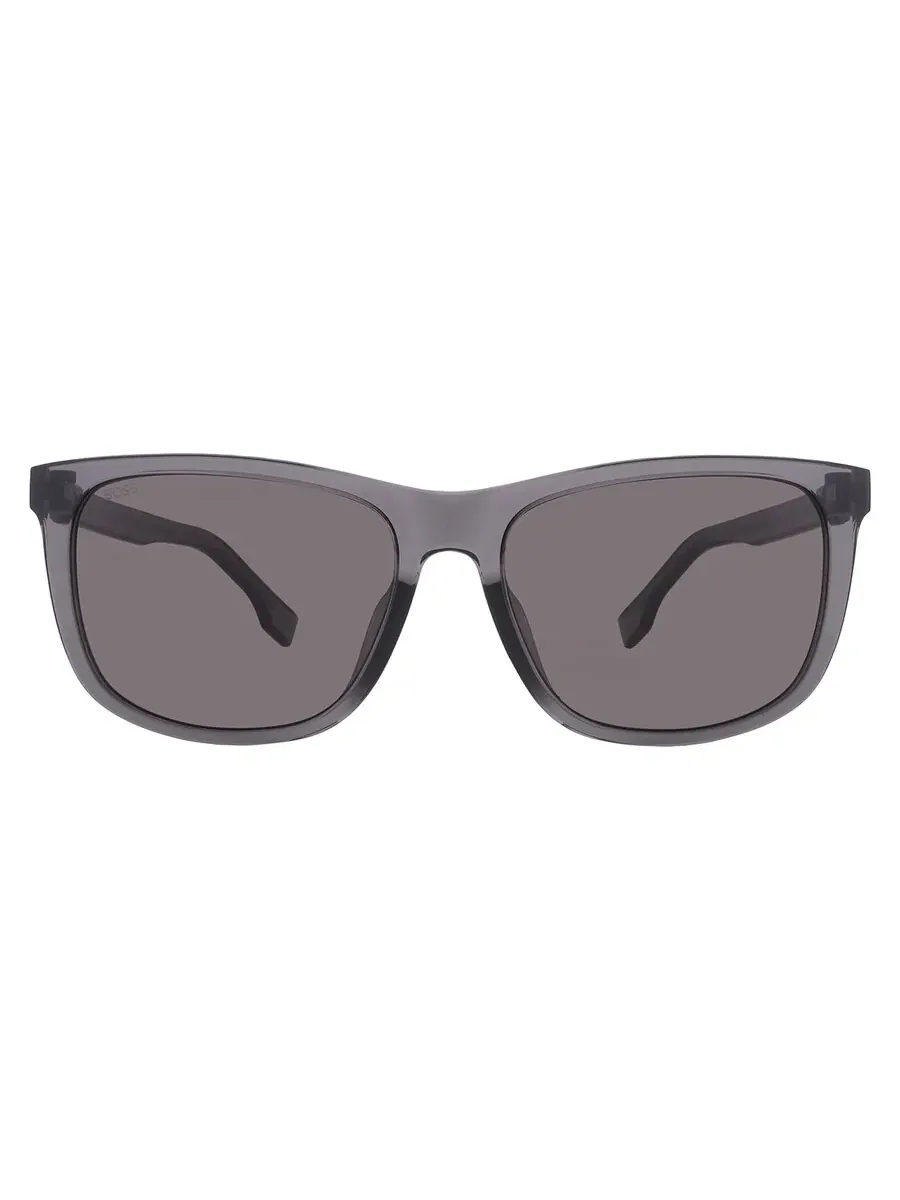 Мужские солнцезащитные очки Hugo Boss Grey Square BOSS 1617/F/S 0KB7/IR 59 — изображение 1 из 5, серый