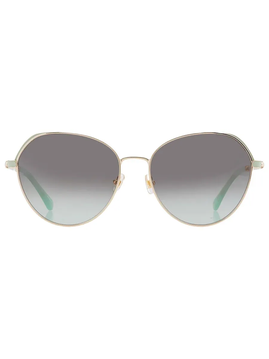 Солнцезащитные очки для женщин Kate Spade серо-зеленого оттенка модель Pilot OCTAVIA/G/S 0PEF/IB 59 — 1