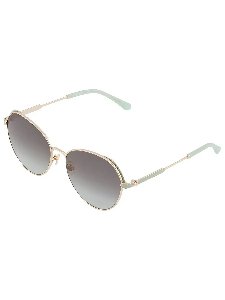 Солнцезащитные очки для женщин Kate Spade серо-зеленого оттенка модель Pilot OCTAVIA/G/S 0PEF/IB 59 — 3