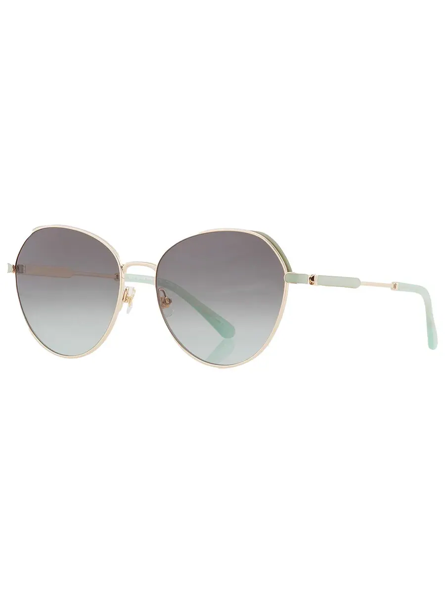 Солнцезащитные очки для женщин Kate Spade серо-зеленого оттенка модель Pilot OCTAVIA/G/S 0PEF/IB 59 — 5