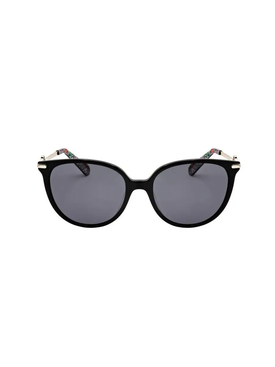 Женские черные круглые солнцезащитные очки Kate Spade KRISTINA/G/S — изображение 1 из 3, серый