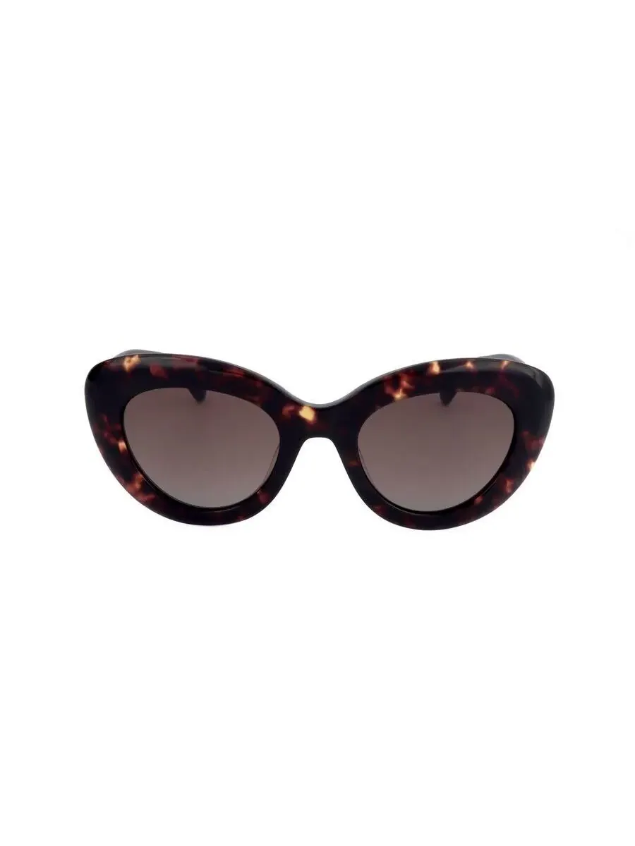 Женские коричневые солнцезащитные очки в форме кошачьего глаза Kate Spade CAPRI/G/S — 1
