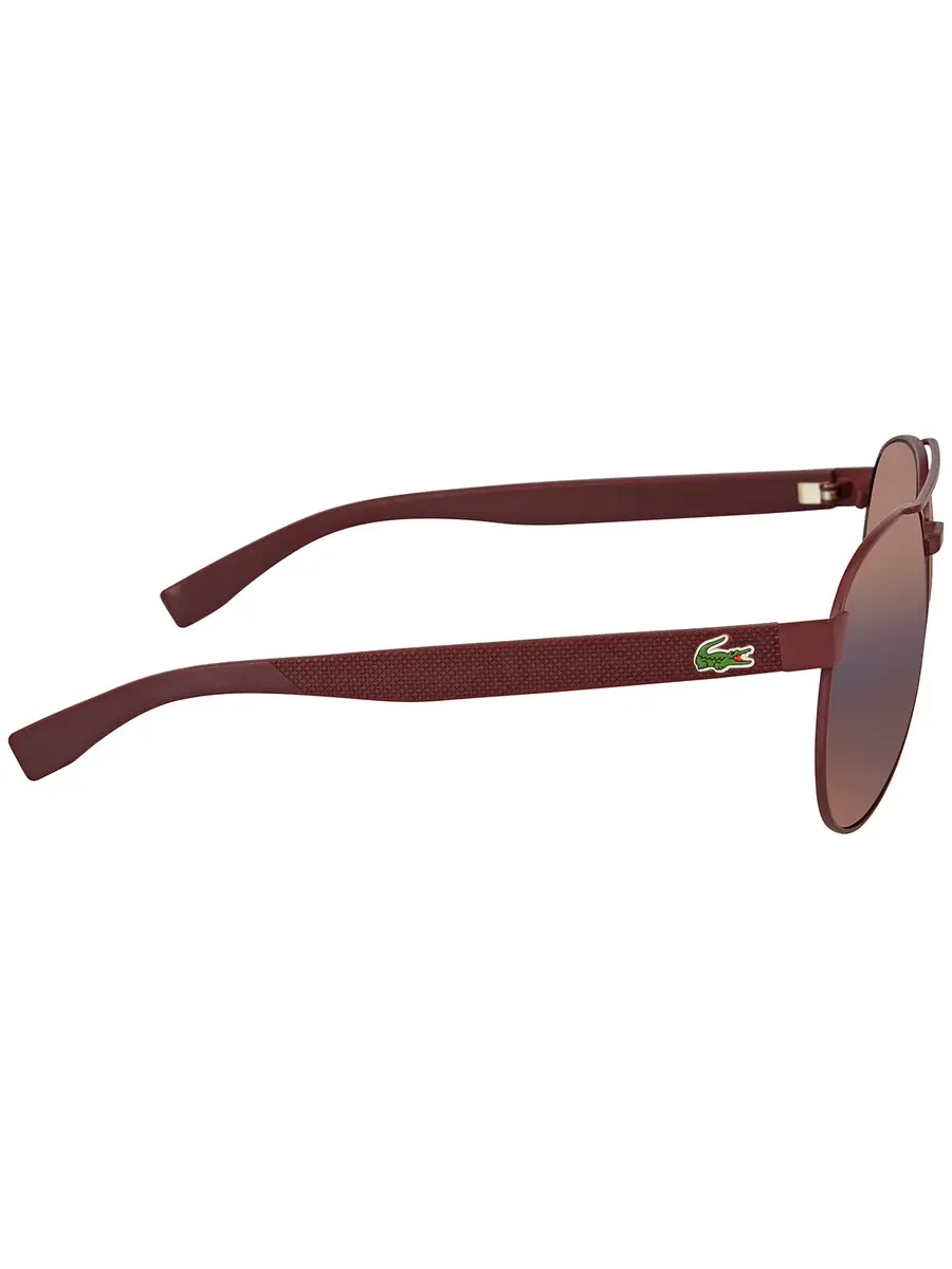 Солнцезащитные очки Lacoste Brown Pilot унисекс L185S 615 60 — изображение 3 из 3, коричневый