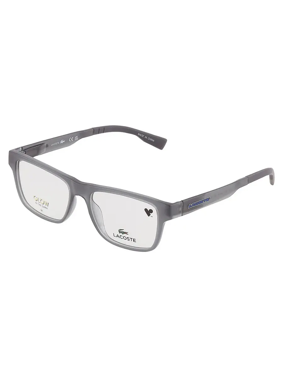 Детские демонстрационные квадратные очки Lacoste L3655 020 49 — 3