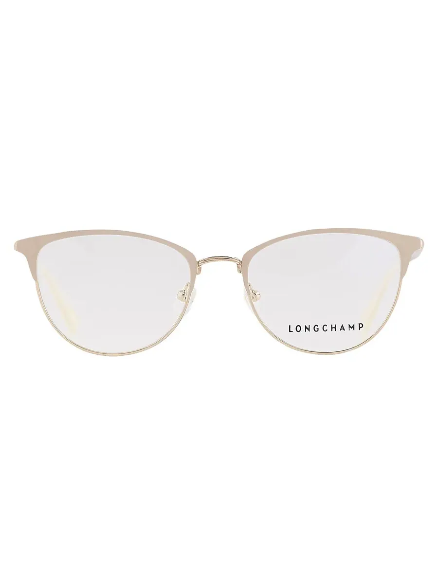 Женские очки Longchamp Demo Oval LO2120 260 52 — прозрачный