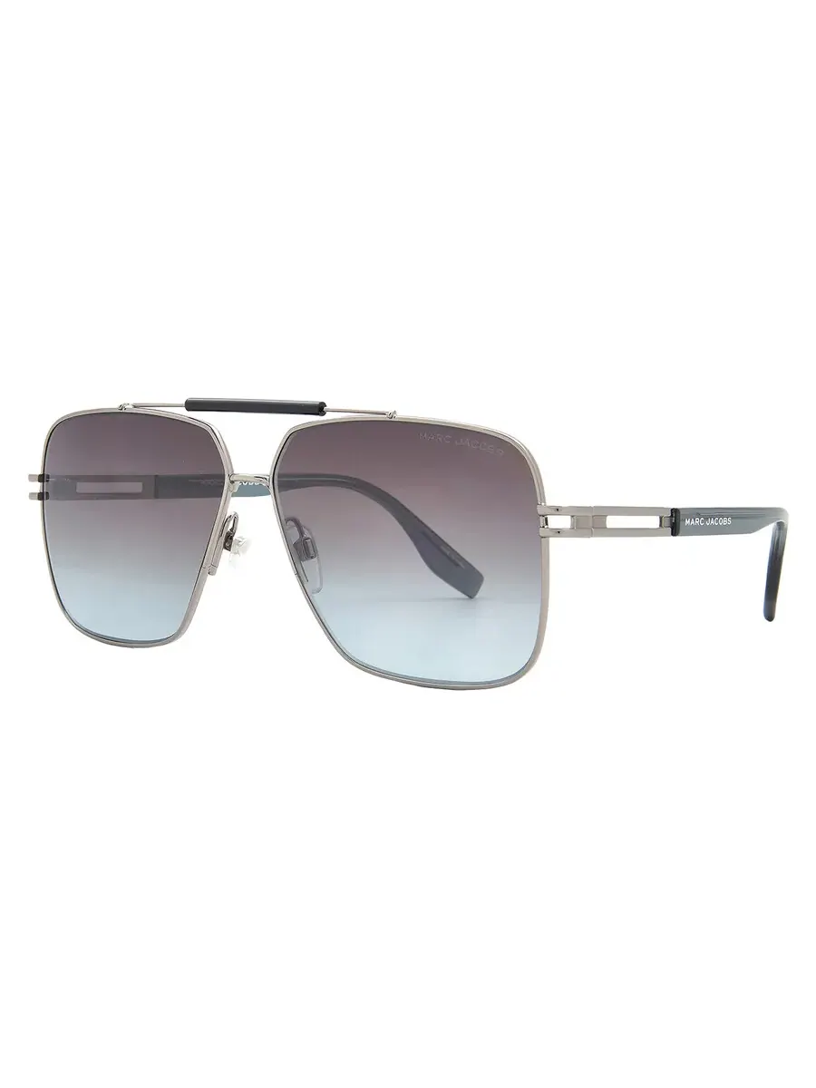 Мужские солнцезащитные очки Marc Jacobs серо-голубого градиента Navigator MARC 716/S 0KB7/98 62 — изображение 2 из 5, серый