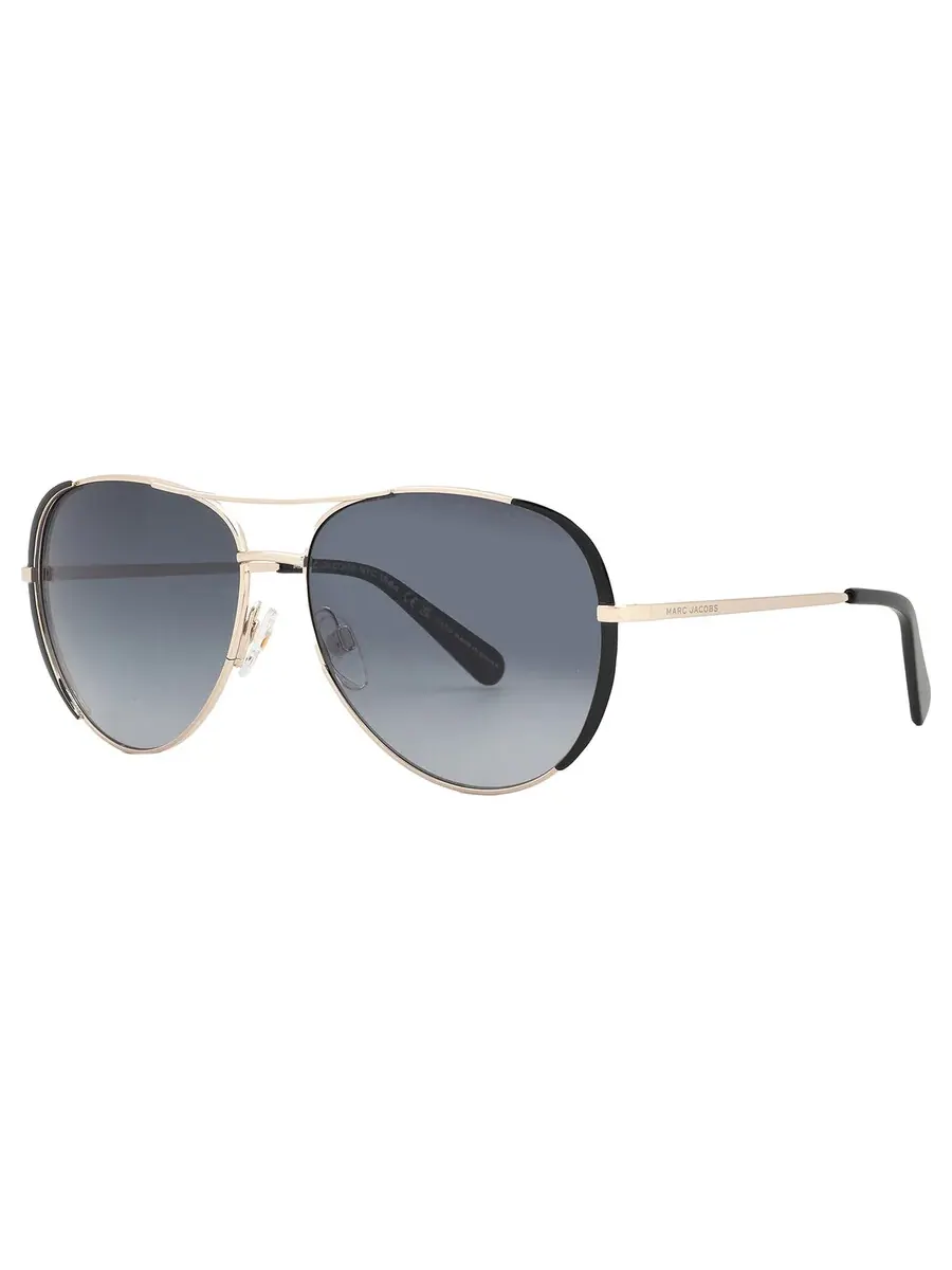 Женские солнцезащитные очки Marc Jacobs Pilot серого цвета MARC 686/S 0RHL/9O 59 — изображение 3 из 6, серый