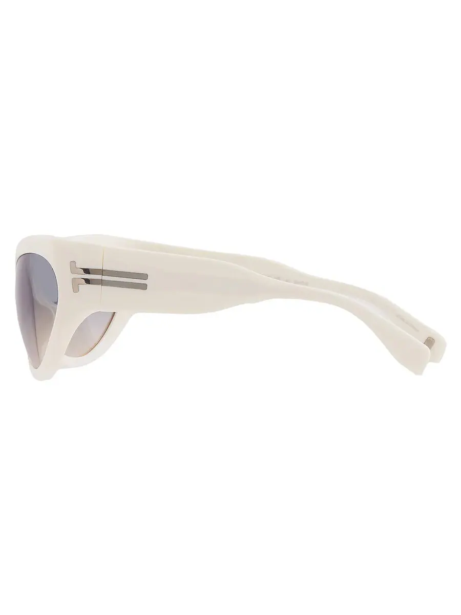 Женские солнцезащитные очки Marc Jacobs серого цвета MJ 1087/S 0SZJ/PR 61 — изображение 4 из 5, белый
