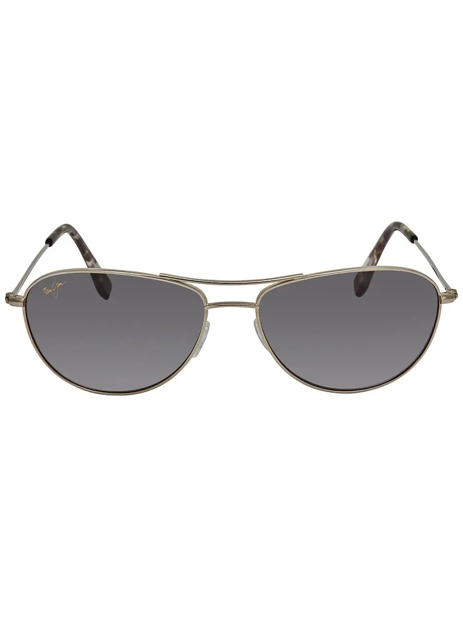 Солнцезащитные очки Maui Jim Baby Beach Neutral Grey Pilot унисекс GS245-17 56 — серый