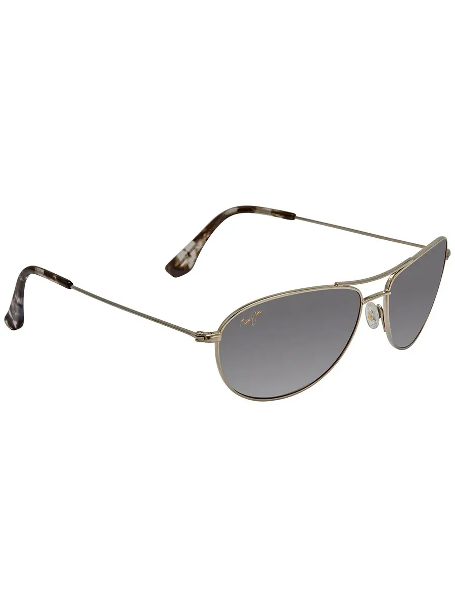 Солнцезащитные очки Maui Jim Baby Beach Neutral Grey Pilot унисекс GS245-17 56 — изображение 2 из 3, серый