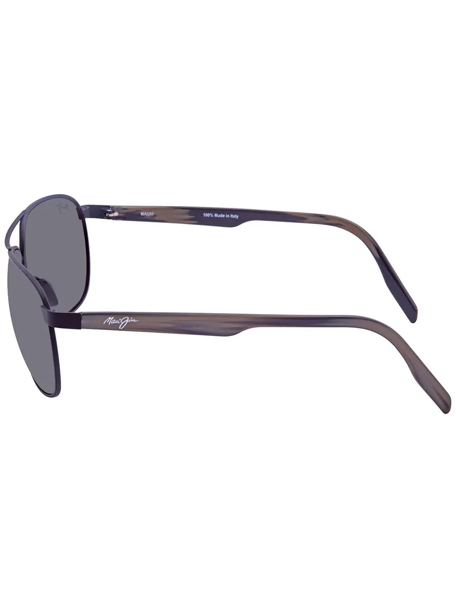 Солнцезащитные очки Maui Jim Castles Neutral Grey Pilot для мужчин и женщин 728-2M 62 — изображение 3 из 3, серый