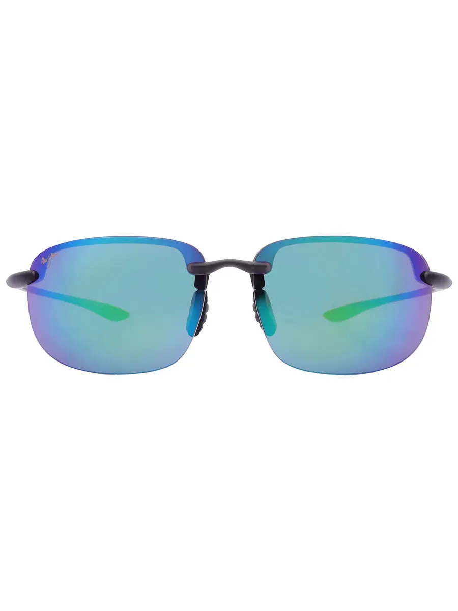 Солнцезащитные очки мужские Maui Jim Ho'okipa XLarge MAUIGreen прямоугольные GM456-14 67 — зеленый