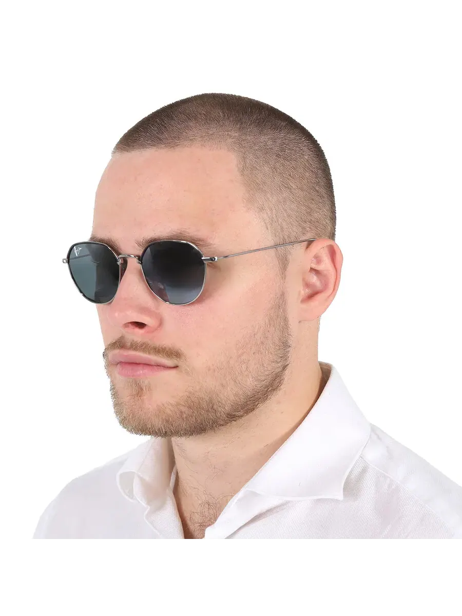Солнцезащитные очки Maui Jim Island Eyes нейтрально-серые круглые унисекс 859-11B 50 — изображение 2 из 5, титановый