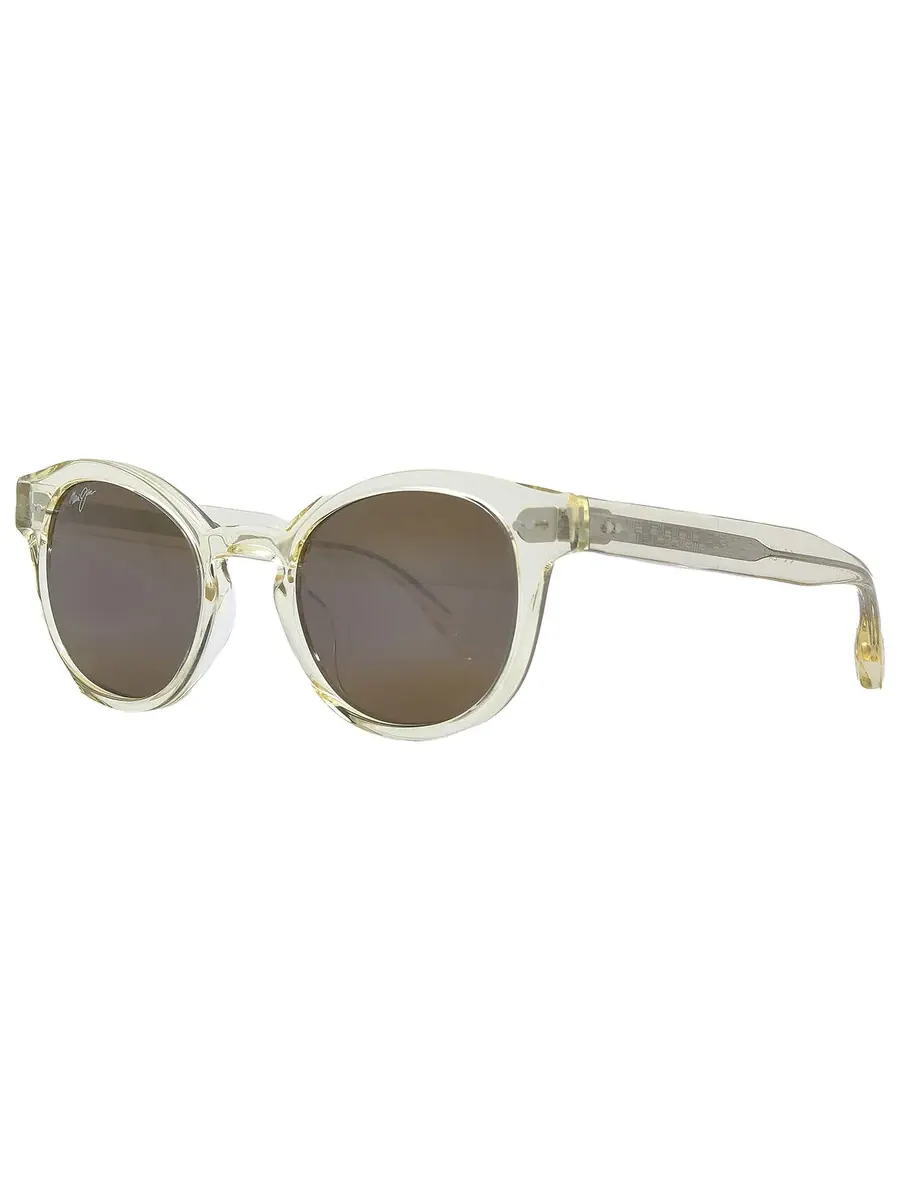 Солнцезащитные очки унисекс Maui Jim Joy Ride HCL Bronze Oval H841-21D 49 — изображение 5 из 5, коричневый