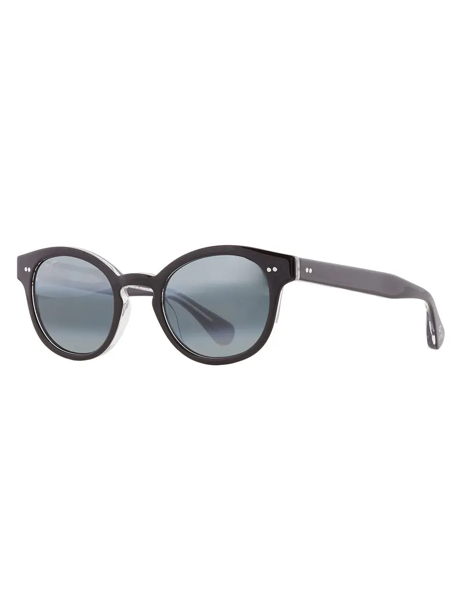 Солнцезащитные очки Maui Jim Joy Ride нейтрально-серого цвета, овальные, унисекс, артикул 841-02K, размер 49, серый