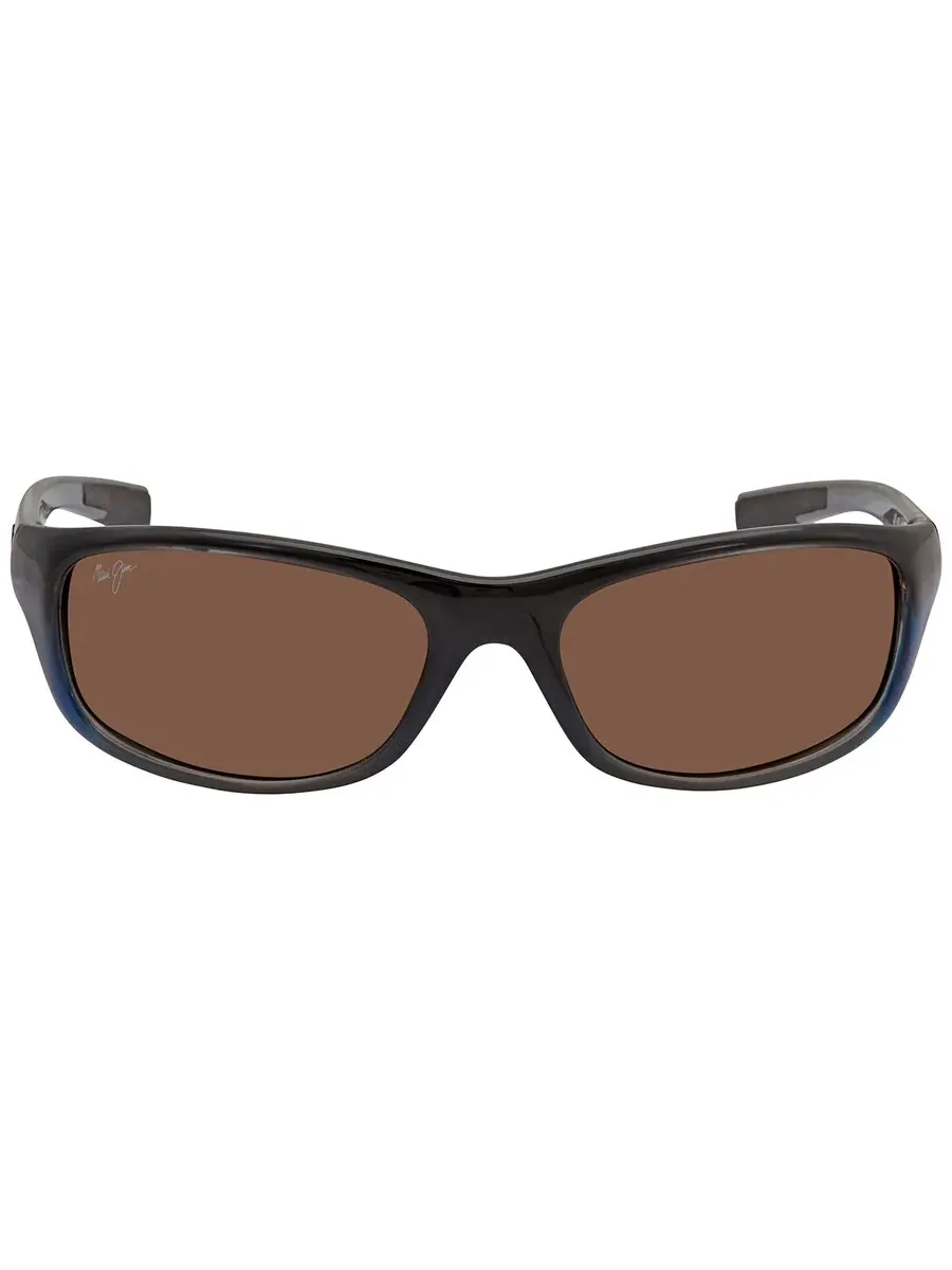 Солнцезащитные очки унисекс Maui Jim Kipahulu HCL Bronze Wrap H279-03F 59 — коричневый