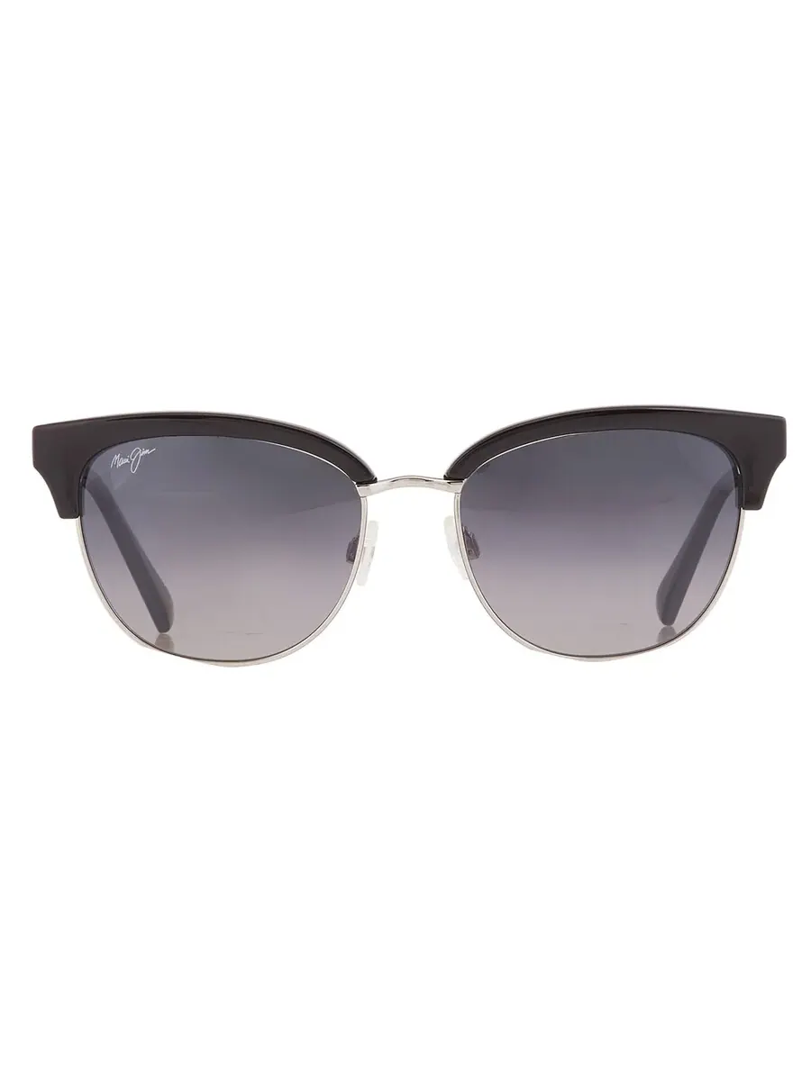 Солнцезащитные очки Maui Jim Lokelani Neutral Grey Cat Eye GS825-02 55 — серебристый