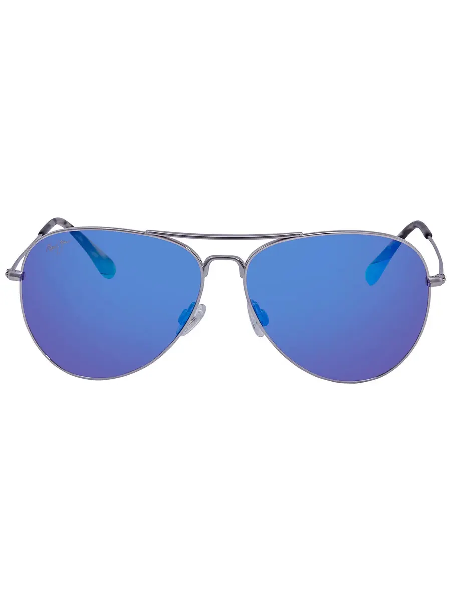Солнцезащитные очки Maui Jim Mavericks Blue Hawaii Pilot Unisex B264-17 61