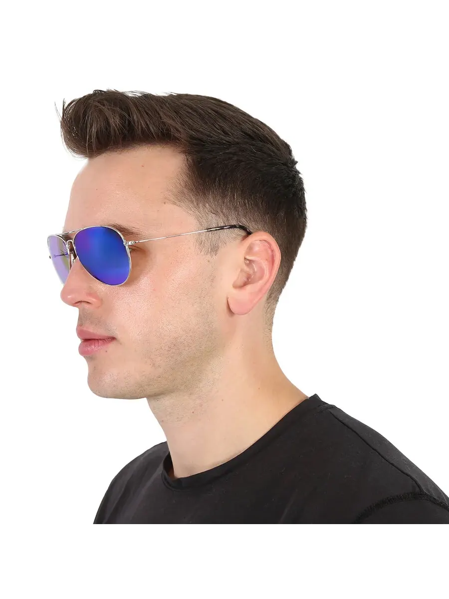 Солнцезащитные очки Maui Jim Mavericks Blue Hawaii Pilot Unisex B264-17 61 — изображение 2 из 4, синий