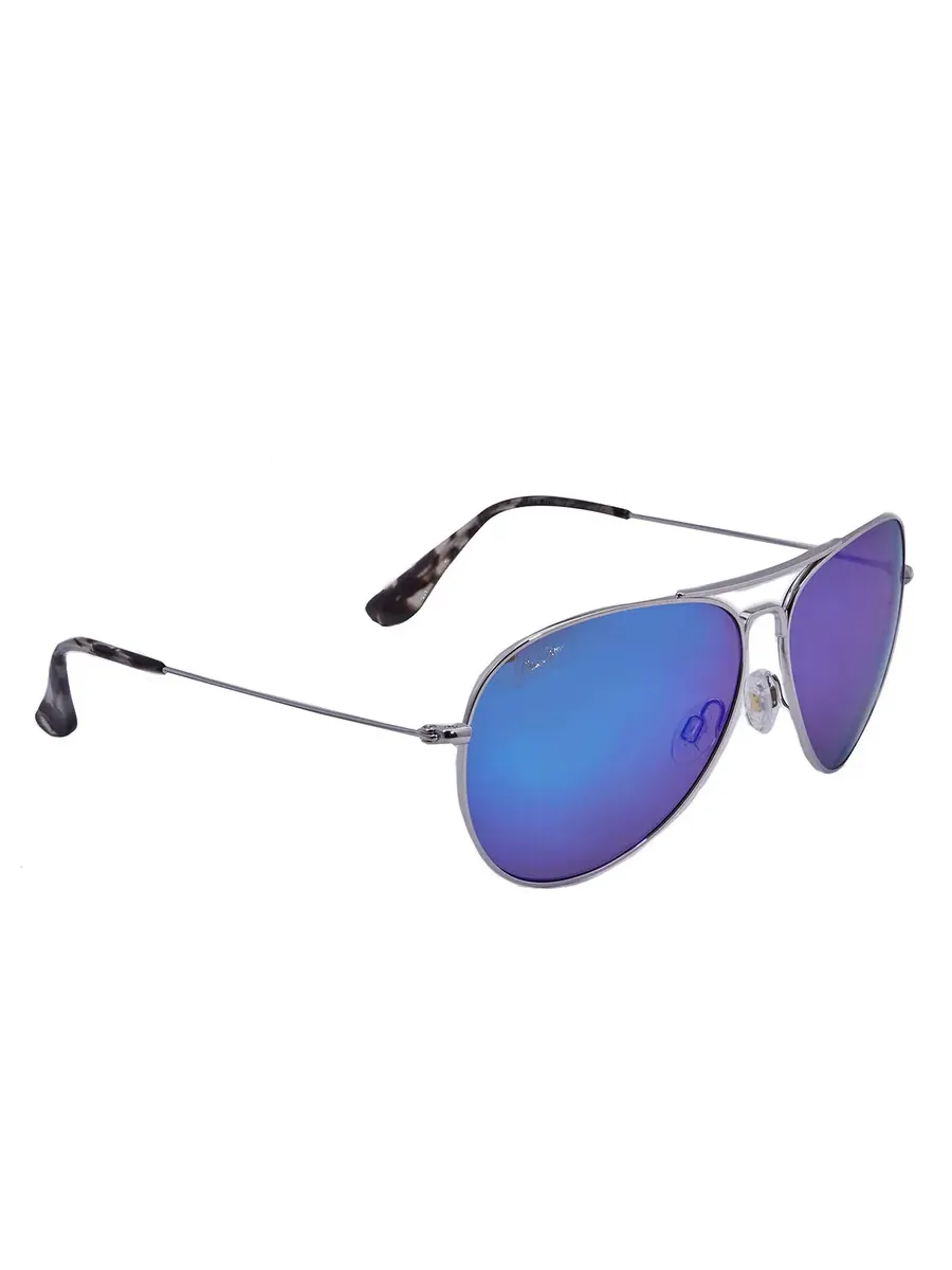 Солнцезащитные очки Maui Jim Mavericks Blue Hawaii Pilot Unisex B264-17 61 — изображение 3 из 4, синий