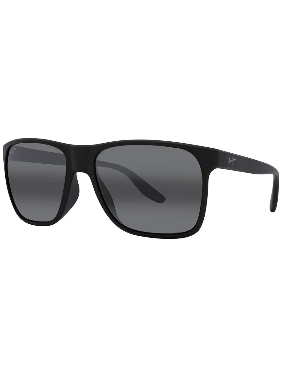 Солнцезащитные очки Maui Jim Pailolo Neutral Grey прямоугольные унисекс 603-02 58 — изображение 5 из 5, черный