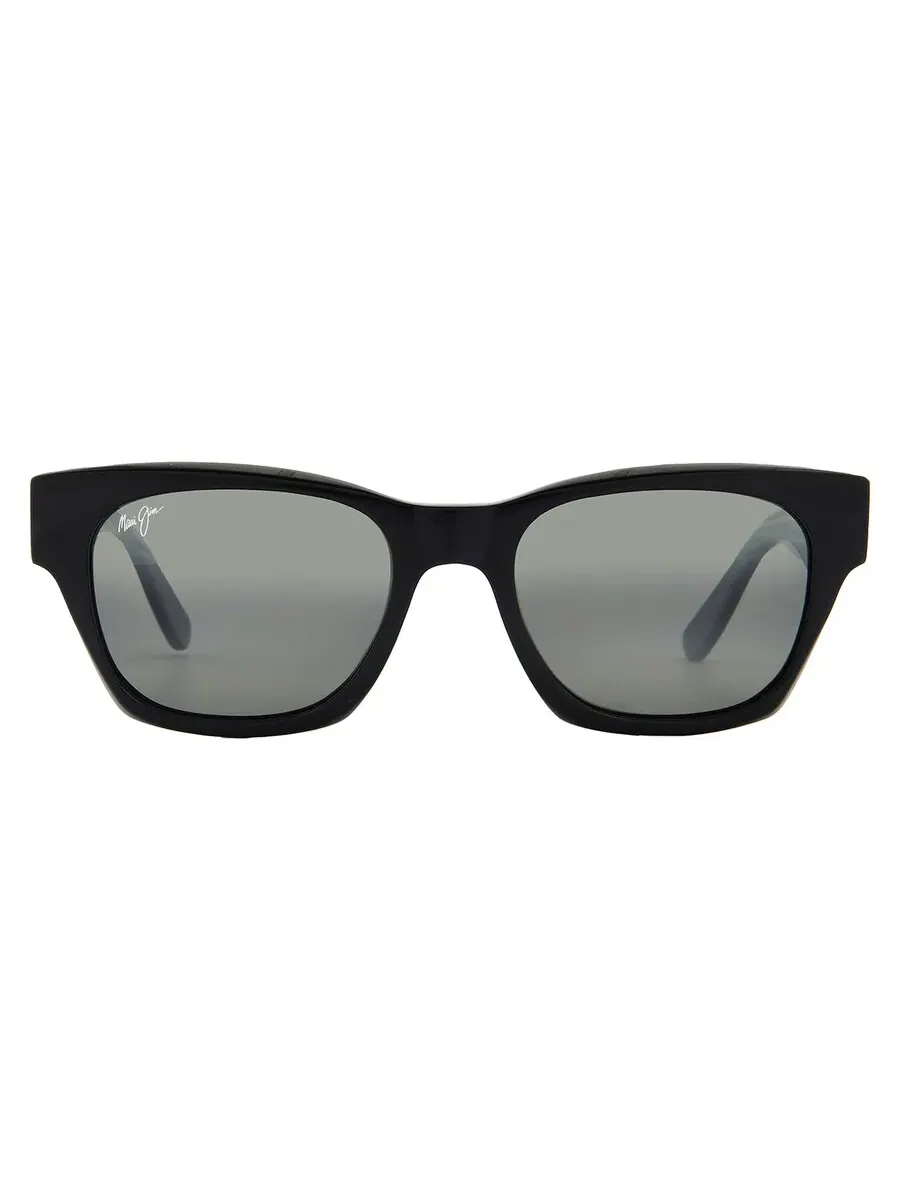 Солнцезащитные очки Maui Jim Valley Isle Neutral Grey Square унисекс 780-02 53